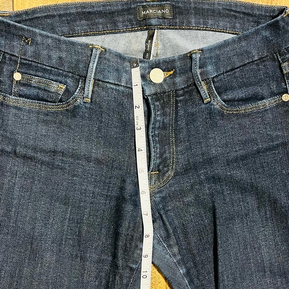 Marciano Low-Rise Skinny Jeans, Dark Wash, US 26 - Picture 11 of 12